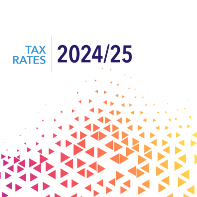 Tax rate cards 2024/2025