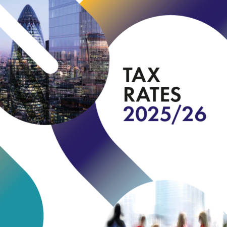 Tax rate cards 2025/2026